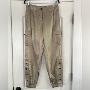 Gorgeous Vintage Chicos Silk Cargo Pant - 0